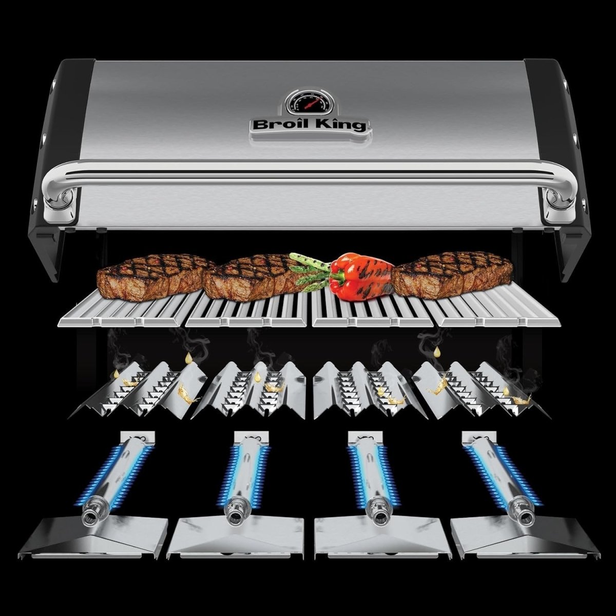 Broil King Regal S 590 Pro Gas Grill BK95834 - Ezonesglobal - Buy at Wine Coolers Online