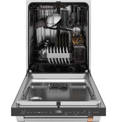 Cafe CDT828P2VS1 CAF(EBACK)™ CustomFit ENERGY STAR Stainless Interior Dishwasher with Ultra Wash & Dry, 42 dBA - Ezonesglobal - Buy at Wine Coolers Online