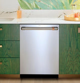 Cafe CDT828P2VS1 CAF(EBACK)™ CustomFit ENERGY STAR Stainless Interior Dishwasher with Ultra Wash & Dry, 42 dBA - Ezonesglobal - Buy at Wine Coolers Online
