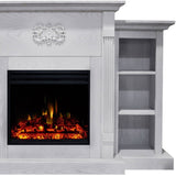 Cambridge Sanoma Electric Fireplace and Display · - Ezonesglobal - Buy at Wine Coolers Online