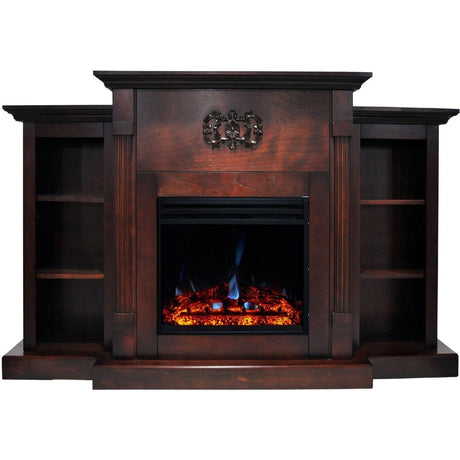 Cambridge Sanoma Electric Fireplace and Display · - Ezonesglobal - Buy at Wine Coolers Online