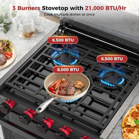 CAMPLUX 2 - in - 1 RV Propane Oven Stove - Ezonesglobal - Buy at Wine Coolers Online
