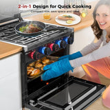 CAMPLUX 2 - in - 1 RV Propane Oven Stove - Ezonesglobal - Buy at Wine Coolers Online