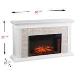 Ceonna Electric Fireplace Winston Porter Finish - Ezonesglobal - Buy at Wine Coolers Online