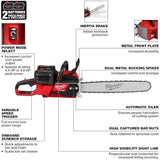 Chainsaws For Milwaukee 2827 - 22 M18 FUEL 18V 20″ Dual Battery Chainsaw Kit,Tool and Equipment,with toolbox - Ezonesglobal - Buy at Wine Coolers Online