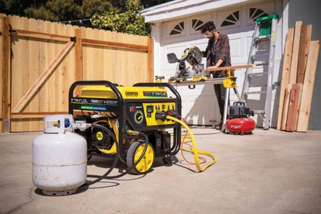 Champion 11,500/9,200 - Watt Tri - Fuel Home Backup Portable Generator - Ezonesglobal - Buy at Wine Coolers Online