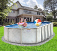Coastal 5″ Steel Frame Oval Swimming Pool & Bundle - Ezonesglobal - Buy at Wine Coolers Online