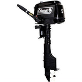 Coleman Powersports 5 HP 4 Stroke Outboard Boat Motor with Easy Pull Start F5BMS - Ezonesglobal - Buy at Wine Coolers Online