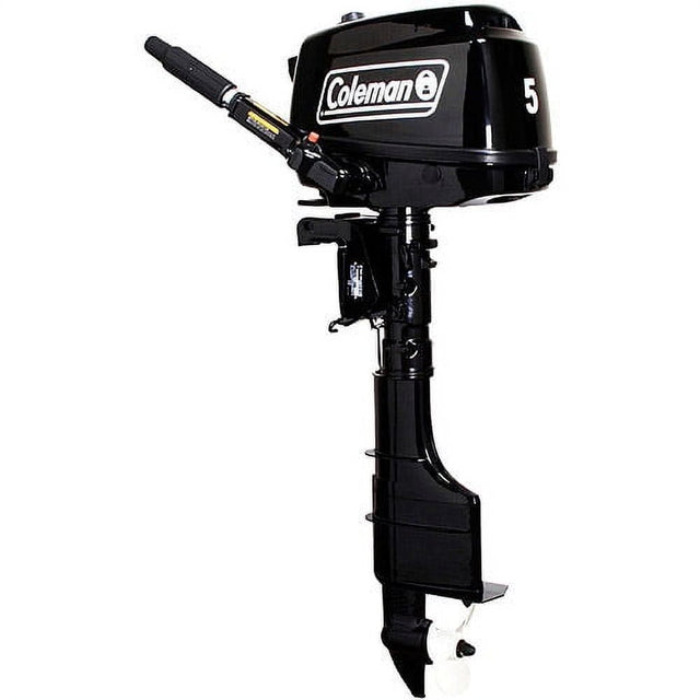 Coleman Powersports 5 HP 4 Stroke Outboard Boat Motor with Easy Pull Start F5BMS - Ezonesglobal - Buy at Wine Coolers Online