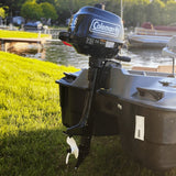 Coleman Powersports 5 HP 4 Stroke Outboard Boat Motor with Easy Pull Start F5BMS - Ezonesglobal - Buy at Wine Coolers Online