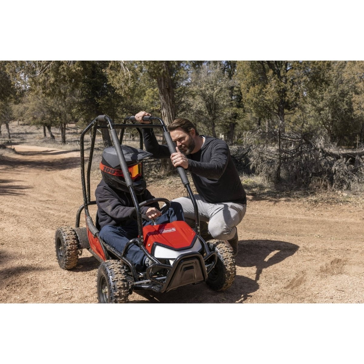 Coleman Powersports GK100 One - Seater Go Kart - Ezonesglobal - Buy at Wine Coolers Online