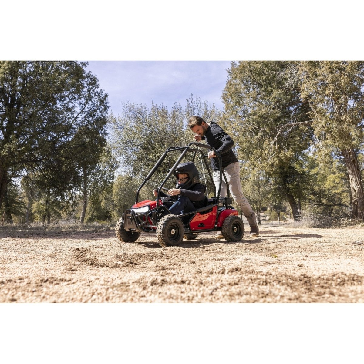 Coleman Powersports GK100 One - Seater Go Kart - Ezonesglobal - Buy at Wine Coolers Online