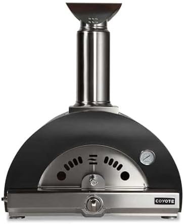 Coyote Outdoor Living 30″ Matte Black Hybrid Pizza Oven in NG - Ezonesglobal - Buy at Wine Coolers Online