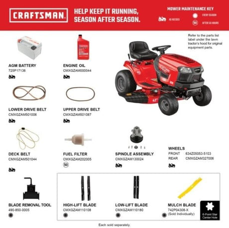 Craftsman 42 - in. Gear Gas Riding Mower - Ezonesglobal - Buy at Wine Coolers Online