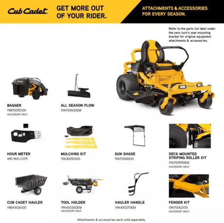 Cub Cadet Ultima ZT1 50″ Zero - Turn Riding Lawn Mower – Power, Precision & Comfort - Ezonesglobal - Buy at Wine Coolers Online