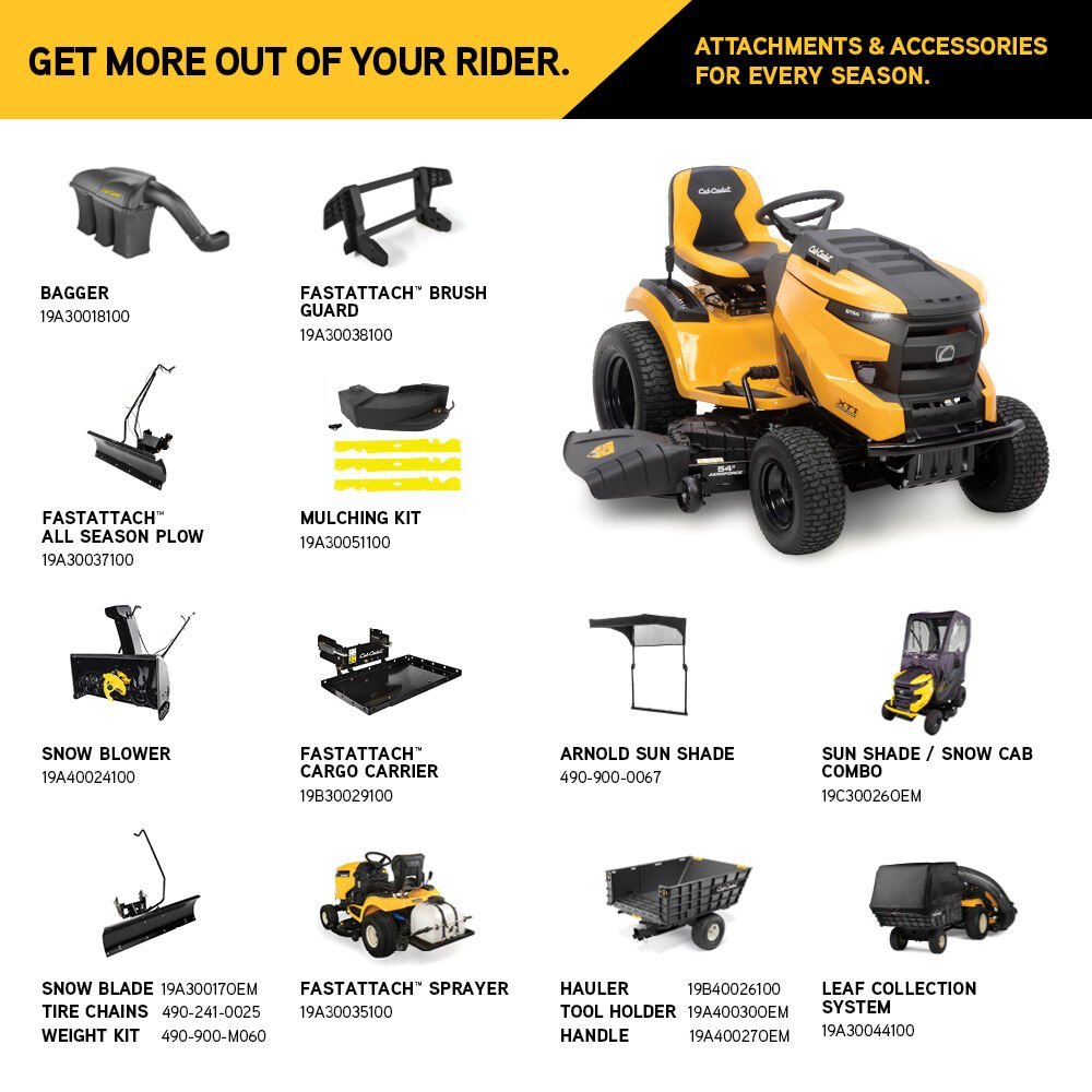 Cub Cadet XT1 GT54 Riding Lawn Mower - Ezonesglobal - Buy at Wine Coolers Online