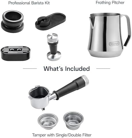 De’Longhi La Specialista Arte Evo Espresso Machine – Compact Cold Brew Coffee Maker with Grinder, Milk Steam Wand/Frother & Tamping Tools – Home Barista Kit for Lattes, Cappuccinos, Iced Coffee - Ezonesglobal - Buy at Wine Coolers Online