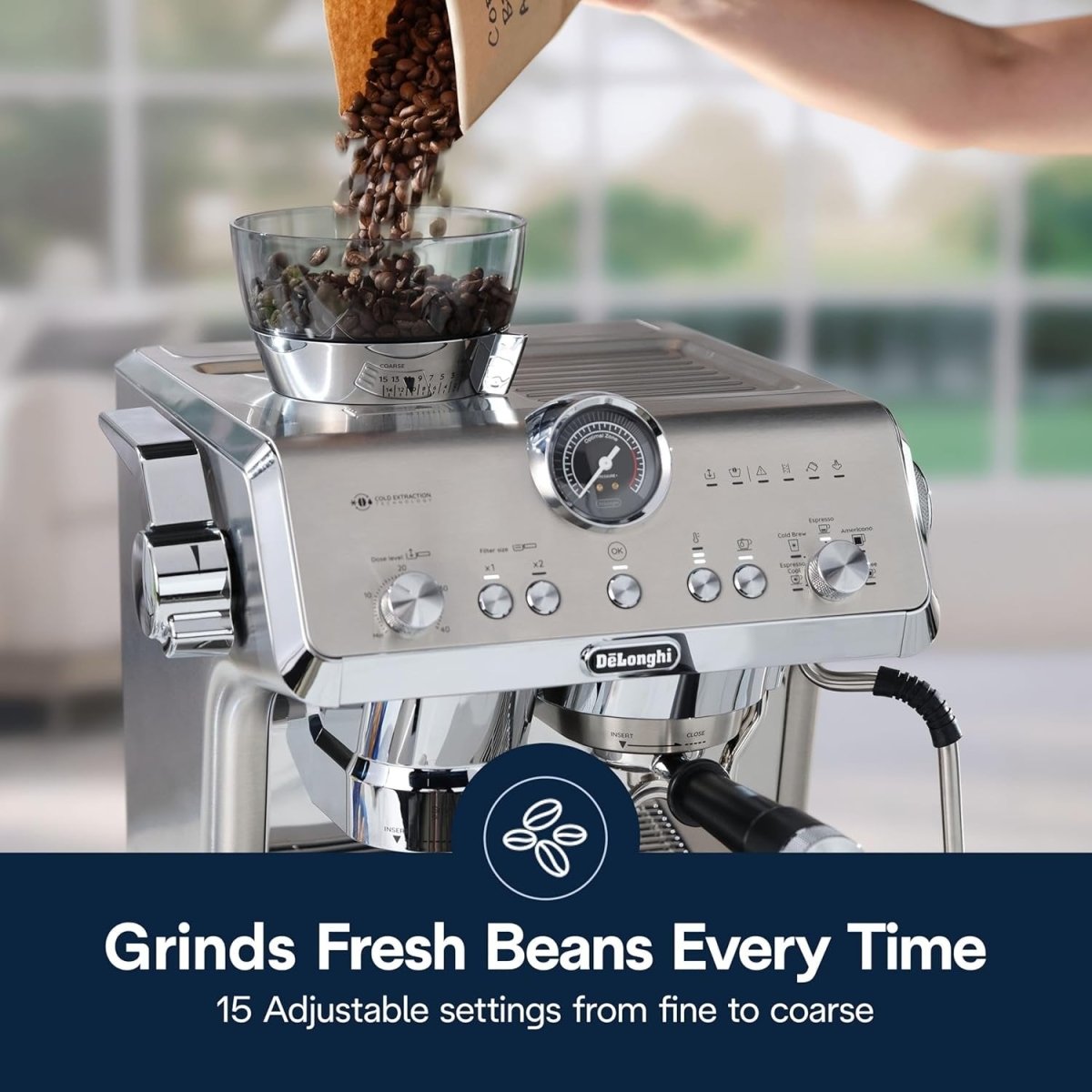 De’Longhi La Specialista Opera Espresso Machine with Cold Brew - Ezonesglobal - Buy at Wine Coolers Online