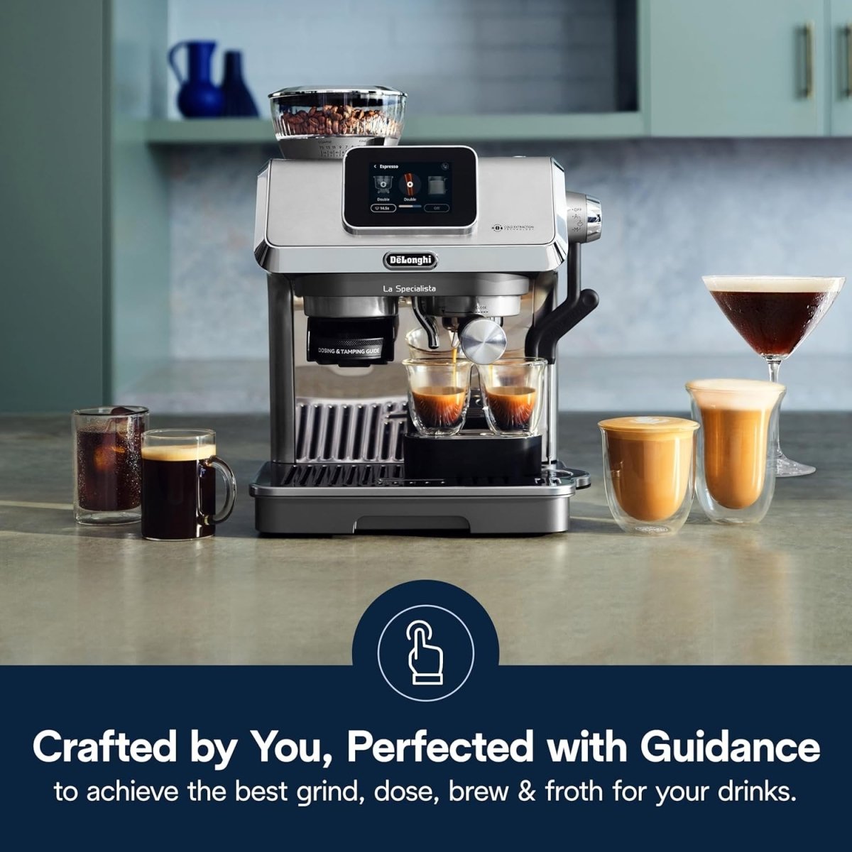 De’Longhi La Specialista Touch Espresso Machine with Cold Brew - Ezonesglobal - Buy at Wine Coolers Online
