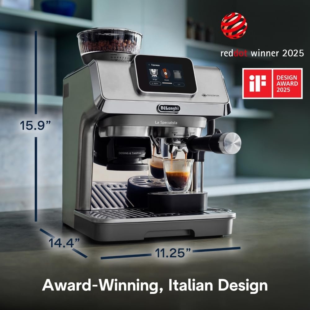 De’Longhi La Specialista Touch Espresso Machine with Cold Brew - Ezonesglobal - Buy at Wine Coolers Online