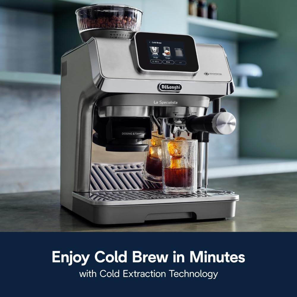 De’Longhi La Specialista Touch Espresso Machine with Cold Brew - Ezonesglobal - Buy at Wine Coolers Online