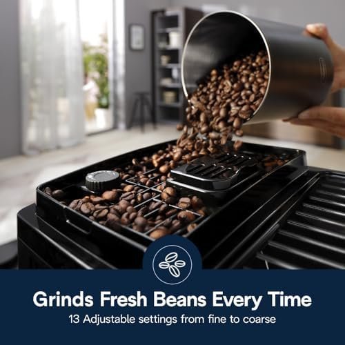 De’Longhi Magnifica Start Automatic Espresso Machine with Manual Milk Frother & Built in Grinder – 3 One - Touch Recipes, Easy - to - Clean, Home Barista Coffee Maker for Lattes, Cappuccino, Iced Coffee - Ezonesglobal - Buy at Wine Coolers Online