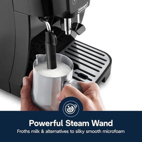 De’Longhi Magnifica Start Automatic Espresso Machine with Manual Milk Frother & Built in Grinder – 3 One - Touch Recipes, Easy - to - Clean, Home Barista Coffee Maker for Lattes, Cappuccino, Iced Coffee - Ezonesglobal - Buy at Wine Coolers Online