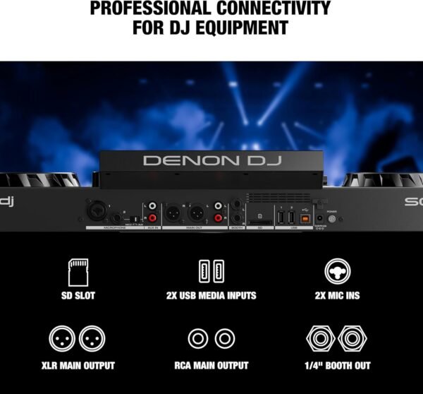 Denon DJ SC LIVE 4 4 - Deck Standalone DJ - Ezonesglobal - Buy at Wine Coolers Online