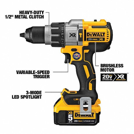 DEWALT Cordless Tool Combination Kit: 6 Tools, 20 V DC Volt, Battery Included, 20V MAX* XR®, 31AC52 - Ezonesglobal - Buy at Wine Coolers Online