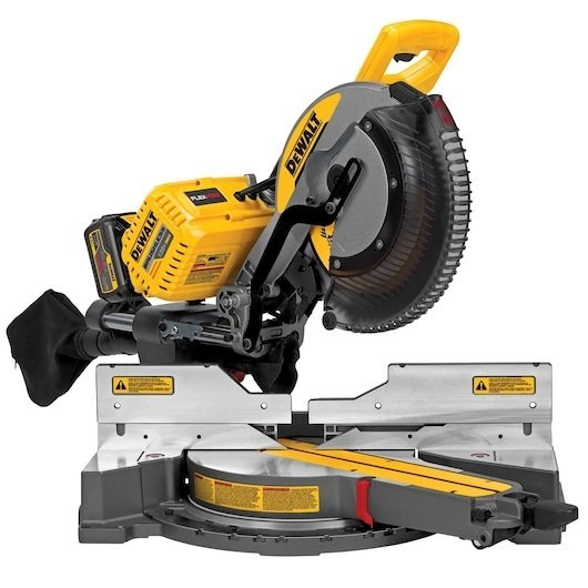 DeWalt FLEXVOLT 12 in 120V MAX Double Bevel Compound Sliding Miter Saw Kit - Ezonesglobal - Buy at Wine Coolers Online
