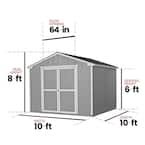 Do - It Yourself Princeton Premier 10 ft. W x 10 ft. D Outdoor Wood Storage Shed (100 sq. ft.) - Ezonesglobal - Buy at Wine Coolers Online