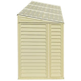 DuraMax Building Products 4 - ft x 8 - ft Sidemate Off - white Lean - to Vinyl Storage Shed - Ezonesglobal - Buy at Wine Coolers Online