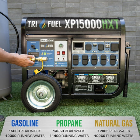 DuroMax 15,000 - Watt Tri - Fuel Portable Generator XP15000HXT - Ezonesglobal - Buy at Wine Coolers Online