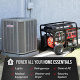 DuroMax DS13000MX Dual Fuel Portable Generator - Ezonesglobal - Buy at Wine Coolers Online