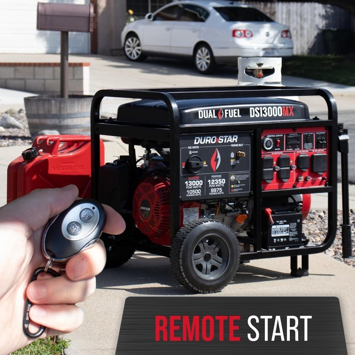 DuroMax DS13000MX Dual Fuel Portable Generator - Ezonesglobal - Buy at Wine Coolers Online