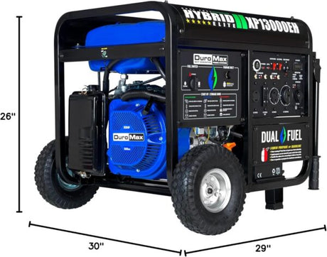 DuroMax XP13000EH 13,000 Watt Dual Fuel Portable Generator - Ezonesglobal - Buy at Wine Coolers Online