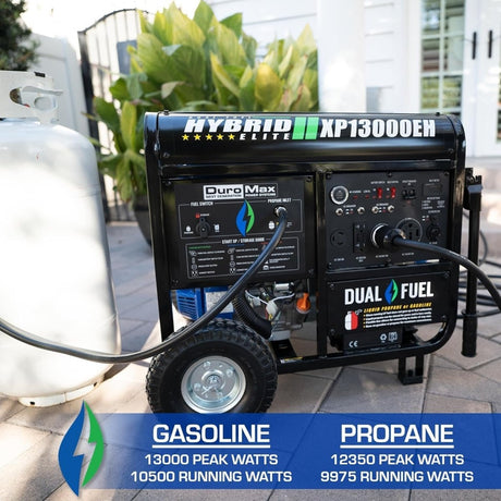 DuroMax XP13000EH 13,000 Watt Dual Fuel Portable Generator - Ezonesglobal - Buy at Wine Coolers Online
