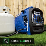 DuroMax XP2300iH 2,300 - Watt Dual Fuel Portable Digital Inverter Generator – Gas & Propane, RV & Emergency Ready - Ezonesglobal - Buy at Wine Coolers Online
