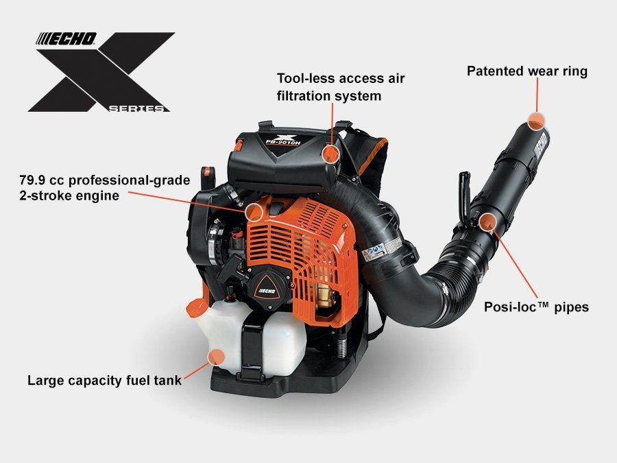 ECHO X Series Backpack Blower PB - 9010H - Ezonesglobal - Buy at Wine Coolers Online