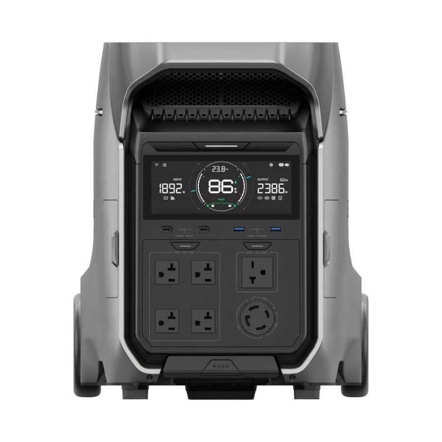EcoFlow DELTA Pro 3 Portable Power Station | 4096Wh | 4000W | 2600W Solar Input - Ezonesglobal - Buy at Wine Coolers Online