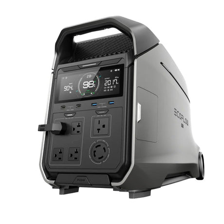 EcoFlow DELTA Pro 3 Portable Power Station | 4096Wh | 4000W | 2600W Solar Input - Ezonesglobal - Buy at Wine Coolers Online