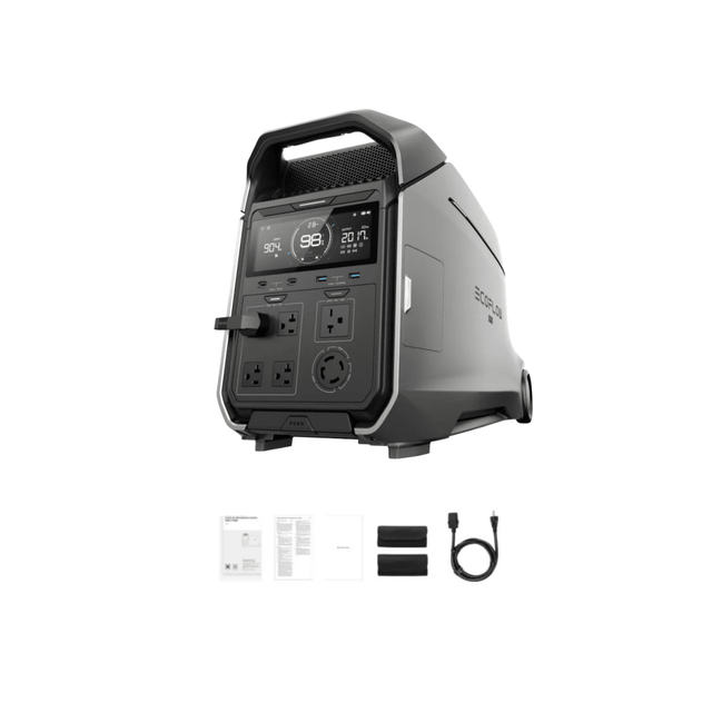 EcoFlow DELTA Pro 3 Portable Power Station | 4096Wh | 4000W | 2600W Solar Input - Ezonesglobal - Buy at Wine Coolers Online