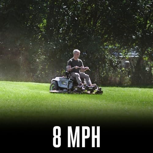 EGO Power+ Electric Riding Lawn Mower, 52″ Deck with Zero Turn Radius, Includes (6) 56V 12.0Ah Batteries and Charger – ZT5207L - Ezonesglobal - Buy at Wine Coolers Online