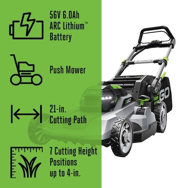 EGO POWER+ LM2114 21″ Brushless Push Lawn Mower Kit - Ezonesglobal - Buy at Wine Coolers Online