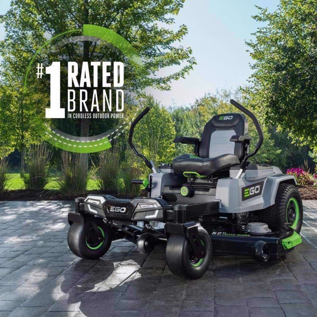 EGO Power+ Z6 ZT5207L 52 in. 56 V Battery Zero Turn Riding Mower Kit (Battery & Charger) W/ SIX 12.0 AH BATTERIES - Ezonesglobal - Buy at Wine Coolers Online