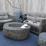 Elementi Boulder Outdoor Fire Pit Table - Ezonesglobal - Buy at Wine Coolers Online