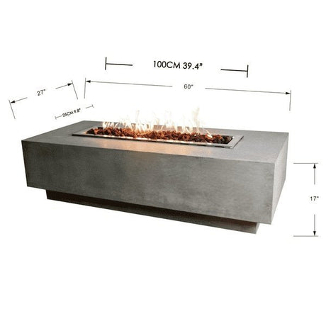 Elementi Granville Fire Pit Table - Ezonesglobal - Buy at Wine Coolers Online