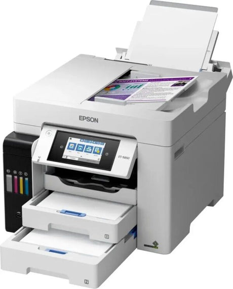 Epson EcoTank Pro ET - 5850 Wireless Color All - in - One Supertank Printer C11CJ29201 - Ezonesglobal - Buy at Wine Coolers Online