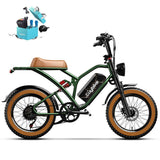 Euybike S4 Moped - Style Fat Tire Electric Bike - Ezonesglobal - Buy at Wine Coolers Online