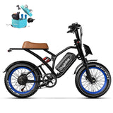 Euybike S4 Moped - Style Fat Tire Electric Bike - Ezonesglobal - Buy at Wine Coolers Online